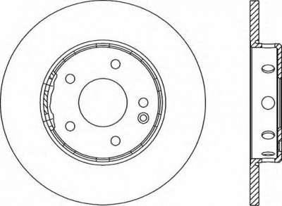 OPEN PARTS bdr131210 -  Тормозной диск